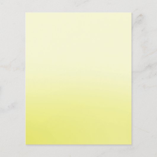 Neutrales Elephant Baby Shower Baby Geschenk Bingo Flyer (Hinten)