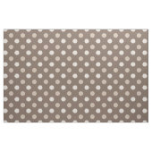 Neutrales Erdbraun-Polka-Punkte-Design Stoff (Fat Quarter (45,7 x 55,9 cm))