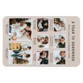 Neutrales Foto Magnet (Horizontal)