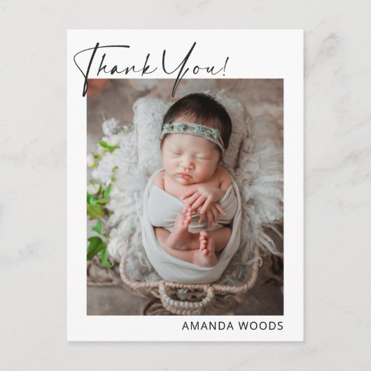 Neutrales Foto Postkarte (Vorderseite)