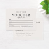 Neutrales Geschenkgutachten für Erden und Moderne  (Schreibtisch)