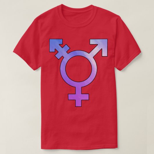 Neutrales Geschlechtszeichen 2 T-Shirt (Design vorne)