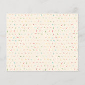 Neutrales Goldenes Drehbuch Oh Baby Dusche (Rückseite)