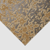 Neutrales Goldish und silbriges getontes Seidenpapier (Detail)