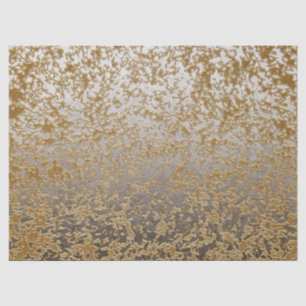 Neutrales Goldish und silbriges getontes Seidenpapier