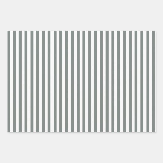 Neutrales Grünbuch Geschenkpapier Set (Vorderseite)