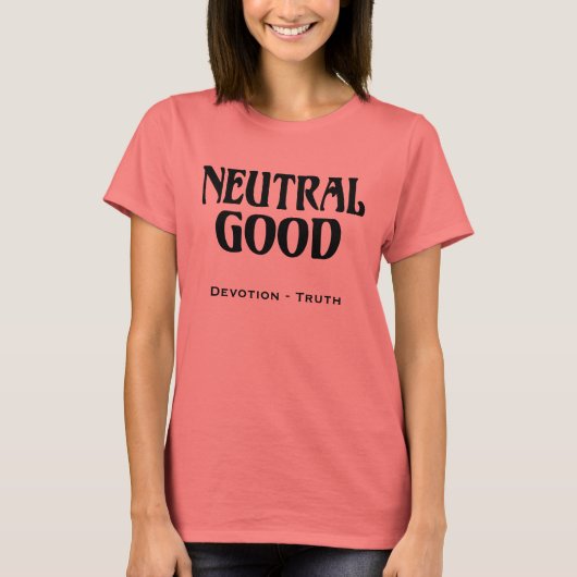 "Neutrales Gut" T-Shirt (Vorderseite)