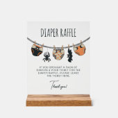 Neutrales Halloween-Windschutzscheibe Acrylschild (Vorderseite)