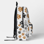 Neutrales Hundemuster Bedruckter Rucksack (Links)