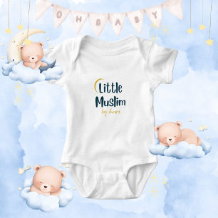 Neutrales islamisches Zitat-Slogan Nickerchen Slee Baby Strampler