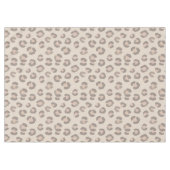Neutrales Leopardenmuster Tischdecke (Vorderseite (Horizontal))