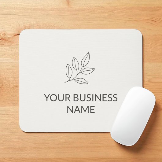 Neutrales Minimalistisches Kleinunternehmen Botani Mousepad