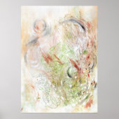 Neutrales modernes minimalistisches abstrakt Art P Poster (Vorne)