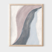 Neutrales modernes minimalistisches abstrakt Art P Poster