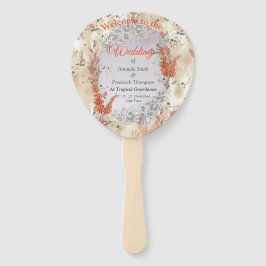 Neutrales Motto im Herbst Fächer