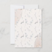 Neutrales Niedliches Bärenwasser Babydusche Dankeskarte (Rückseite)