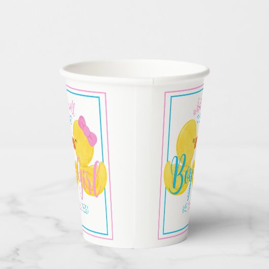 Neutrales oder offenes Party Pappbecher (Rechts)