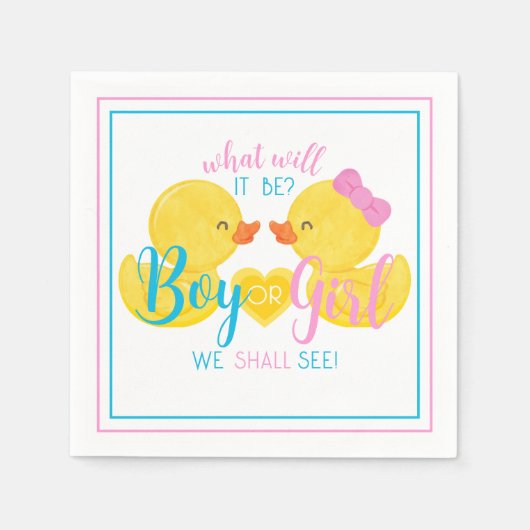 Neutrales oder offenes Party Serviette (Vorderseite)