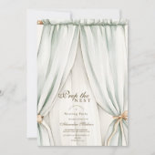 Neutrales Party-Babydusche Einladung (Vorderseite)