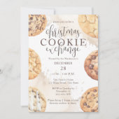Neutrales Party für Weihnachtskochtausch Einladung (Vorderseite)
