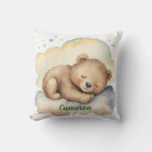 Neutrales Personalisiertes Kinderzimmer für den Hi Kissen (Vorderseite)