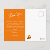 Neutrales Personalisiertes Watercolor-Baby-Dragon Postkarte (Rückseite)