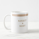 Neutrales Reset-Zitat Classic-Mug, 11 oz Kaffeetasse (Links)