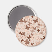 Neutrales Schmetterlingsmagnet Magnet (Vorderseite/Rückseite)