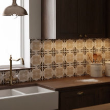 Neutrales Schwarz und Beige kompliziert