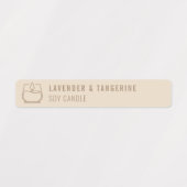 Neutrales Siegel, das gegen Beschädigung geschützt Etiketten (Design 1)