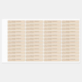 Neutrales Siegel, das gegen Beschädigung geschützt Etiketten (Blatt)