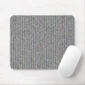 neutrales Strickwerk Mousepad (Mit Mouse)