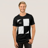 Neutrales T-Shirt Tri-Blend Shirt (Vorderseite voll)