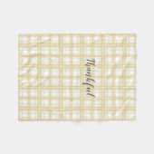 neutrales Tarantfallmuster Fleecedecke (Vorderseite (Horizontal))