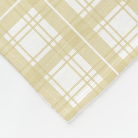 neutrales Tarantfallmuster Fleecedecke (Ecke)