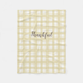 neutrales Tarantfallmuster Fleecedecke