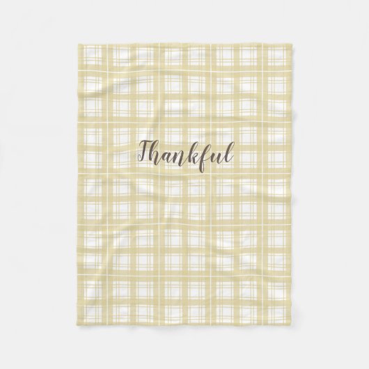 neutrales Tarantfallmuster Fleecedecke (Vorderseite)