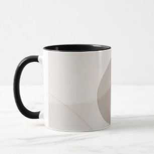 Neutrales Taupe Modern Decor Zeitgenössische Gal Tasse