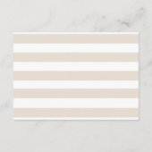 Neutrales Teddy Bear Moon Babydusche Windelwanne Begleitkarte (Rückseite)