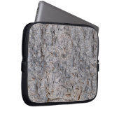 Neutrales tropisches Baum-Barken-Foto Laptopschutzhülle (Vorne Rechts)