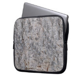 Neutrales tropisches Baum-Barken-Foto Laptopschutzhülle (Vorderseite Links)
