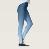 Neutrales und schlichtes Steigungs-Blau Leggings (Rechts)