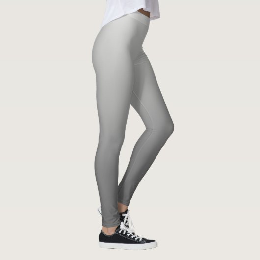Neutrales und schlichtes Steigungs-Grau Leggings (Rechts)