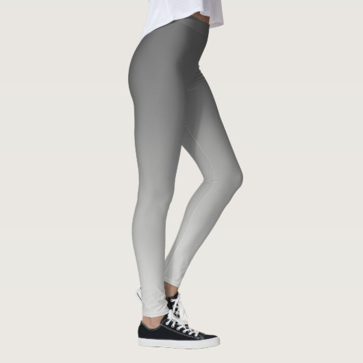 Neutrales und schlichtes Steigungs-Grau Leggings (Rechts)
