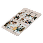 Neutrales Urlaubsfoto-Magnet Magnet (Linke Seite)