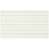 Neutrales verstaubtes blaues Streifenmuster | Rust Tischdecke (Vorderseite (Horizontal))