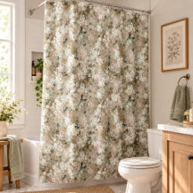 Neutrales Vintage Weiße Wildblumen Floral