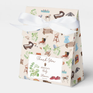 Neutrales Vintages Kinderzimmer Spielzeug Babydusc Geschenkschachtel