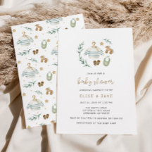 Neutrales Vintages Spielzeug - Einladung für eine 