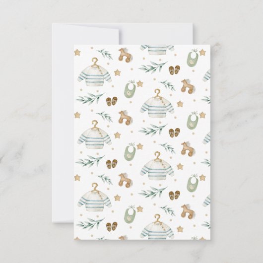 Neutrales Vintages Spielzeug Kinderdusche Danke (Rückseite)